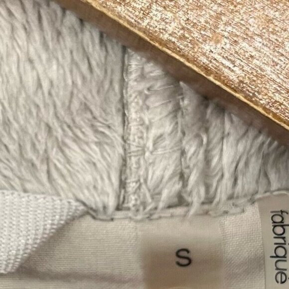 Calvin Klein Parka Jacket Women's S Beige Full Zip Faux Fur Lined Hooded Pocket - Picture 10 of 14